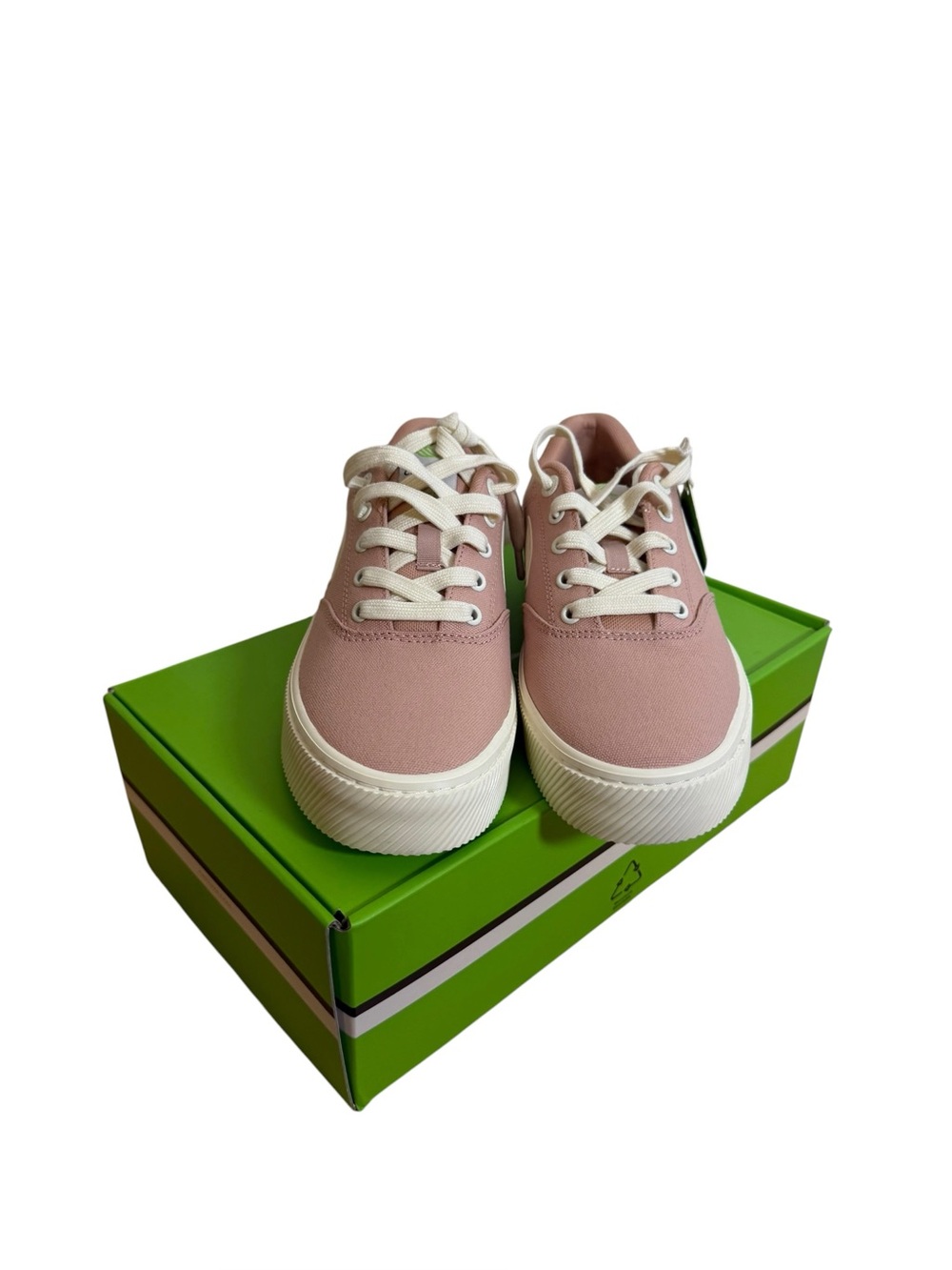 Cariuma Naioca Rose Pink Canvas Lace-Up Sneakers Sz 9 - NIB
